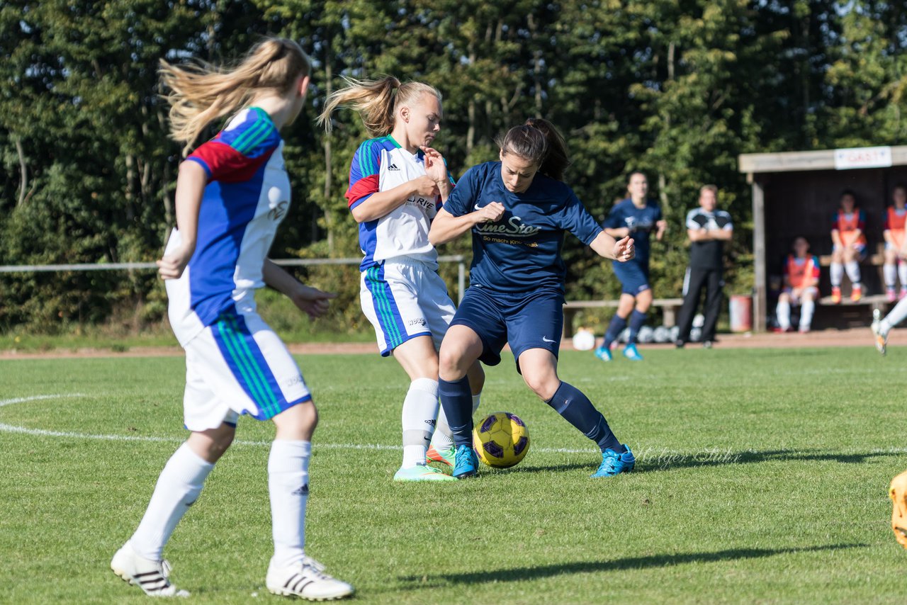 Bild 165 - B-Juniorinnen Krummesser SV - SV Henstedt Ulzburg : Ergebnis: 0:3